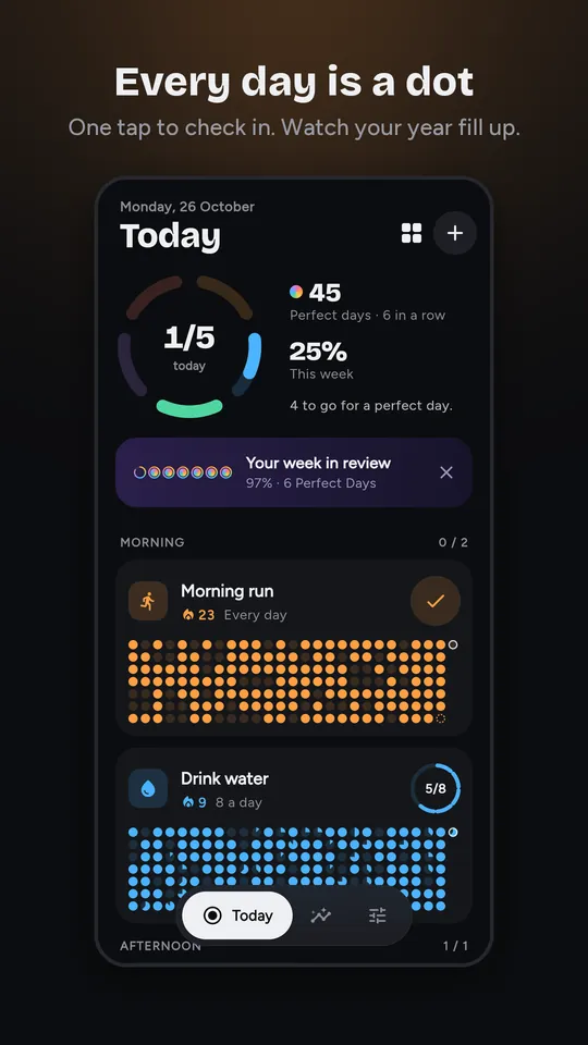 Everdot on a phone