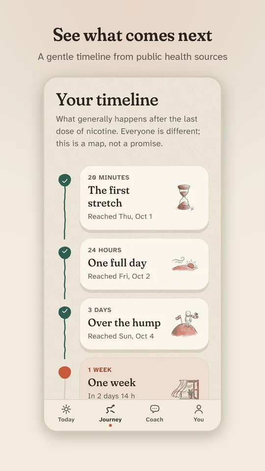 Smallbird screenshot: journey
