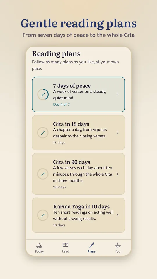 Udaya screenshot: plans